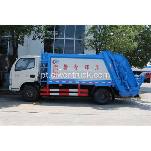 Brand new Dongfeng 95hp 4cbm caminhão de lixo compactador